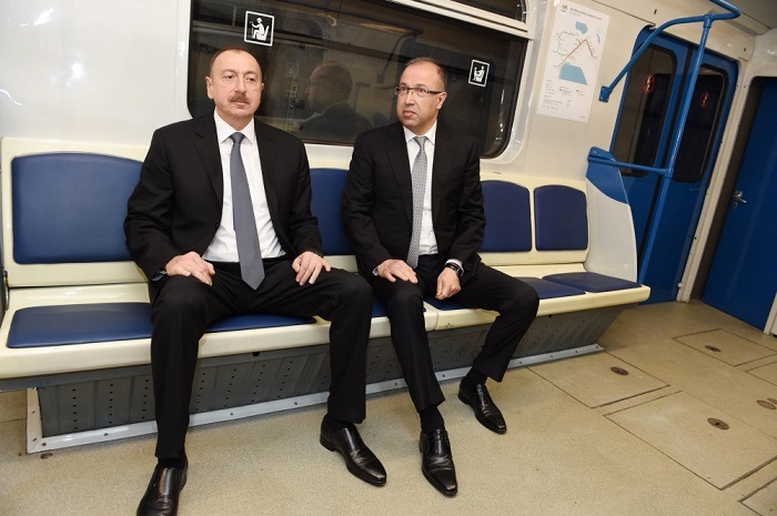 Les stations «Gare routière» et «Memar Adjami» mises en service en présence du président Ilham Aliyev - PHOTOS